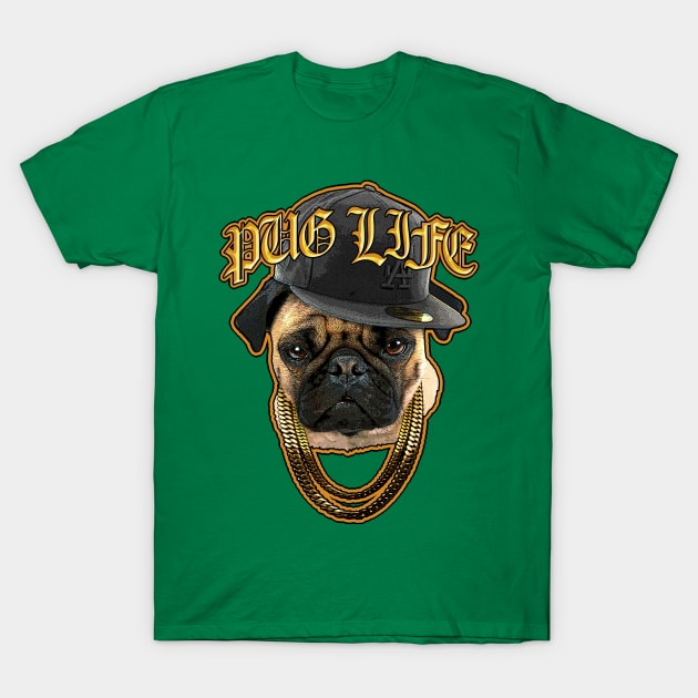 Pug Life T-Shirt by Adatude